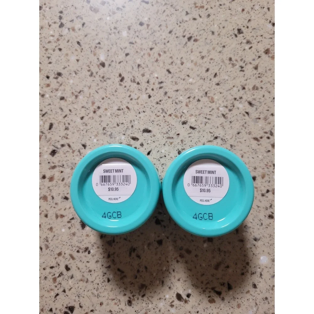 2 Bath & Body Works Sweet Mint Exfoliating Lip Scrub, Lip Care SEALED